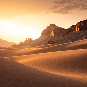 Desert sunset